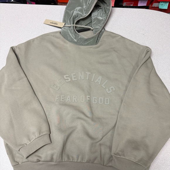 Fear of God Other - Fear of God Essentials Sweatshirt in Light Olive